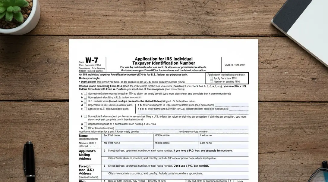 IRS W-7 Form